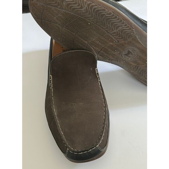 Mephisto Cool Air Men\'s Size (12 1/2) Brown Leather/Sude Slip on Comfort Loafer main image 4